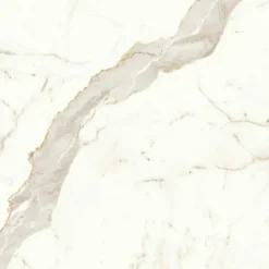 Ro'Ma Carrelage Carrelage effet Marbre Blanc Calacatta Prima 60x60x0,9 cm Silk Faventa - Sol et mur intérieur (vendu par carton de 1,08 m²) - RO'M