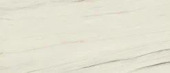 Carrelage effet Marbre Blanc Aurora 278x120x0,6 cm Mat Magnaro - Mur intérieur (vendu par carton de 3,336 m²) --Ro'Ma Carrelage Outlet