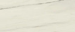 Carrelage effet Marbre Blanc Aurora 278x120x0,6 cm Mat Magnaro - Mur intérieur (vendu par carton de 3,336 m²) --Ro'Ma Carrelage Outlet