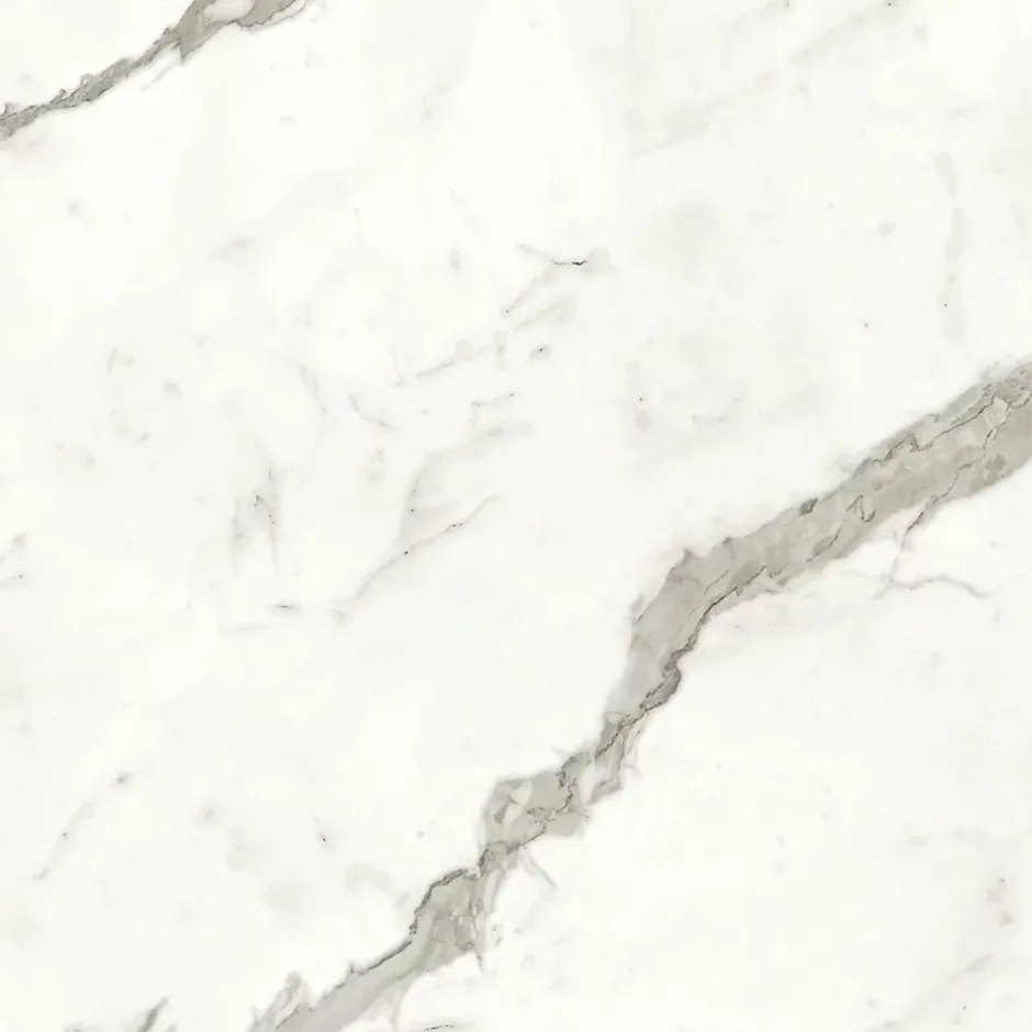 Carrelage effet Marbre Blanc Calacatta Majestic 60x60x0,9 cm Mat Faventa - Sol et mur intérieur (vendu par carton de 1,08 m²) - RO-Ro'Ma Carrelage Clearance
