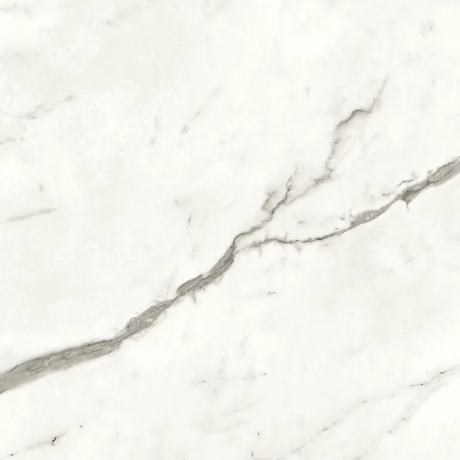 Carrelage effet Marbre Blanc Calacatta Majestic 60x60x0,9 cm Mat Faventa - Sol et mur intérieur (vendu par carton de 1,08 m²) - RO-Ro'Ma Carrelage Clearance