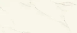 Ro'Ma Carrelage Carrelage effet Marbre Blanc Calacatta Divino 278x120x0,6 cm Brillant Montira - Mur intérieur (vendu par carton de 3,336 m²) - RO'