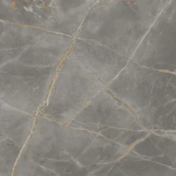 Carrelage effet Marbre Gris Titan 120x120x0,9 cm Silk Montira - Sol et mur intérieur (vendu par carton de 2,88 m²) - RO'MA CARRELA-Ro'Ma Carrelage Discount