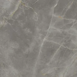 Carrelage effet Marbre Gris Titan 120x120x0,9 cm Silk Montira - Sol et mur intérieur (vendu par carton de 2,88 m²) - RO'MA CARRELA-Ro'Ma Carrelage Discount