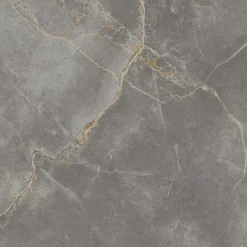 Ro'Ma Carrelage Carrelage effet Marbre Gris Titan 60x60x0,9 cm Mat Montira - Sol et mur intérieur (vendu par carton de 1,08 m²) -