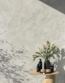 Ro'Ma Carrelage Carrelage effet Marbre Gris Mist 278x120x0,6 cm Silk Montira - Mur intérieur (vendu par carton de 3,336 m²) -