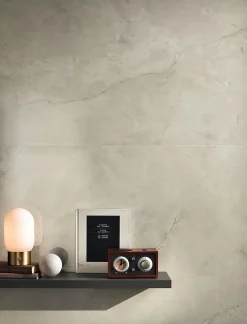 Carrelage effet Marbre Gris Luna 120x60x0,9 cm Brillant Montira - Sol et mur intérieur (vendu par carton de 1,44 m²) - RO'MA CARRE-Ro'Ma Carrelage Outlet