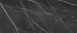 Carrelage effet Marbre Noir Notte 278x120x0,6 cm Brillant Florenza - Mur intérieur (vendu par carton de 3,336 m²) - RO'MA CARRELAG-Ro'Ma Carrelage New