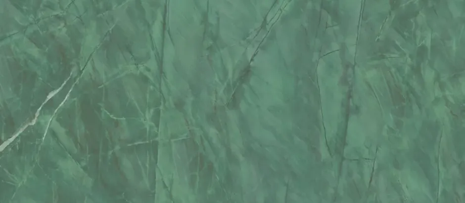 Ro'Ma Carrelage Carrelage effet Marbre Vert Smeraldo 278x120x0,6 cm Brillant Florenza - Mur intérieur (vendu par carton de 3,336 m²) - RO'MA CARRE