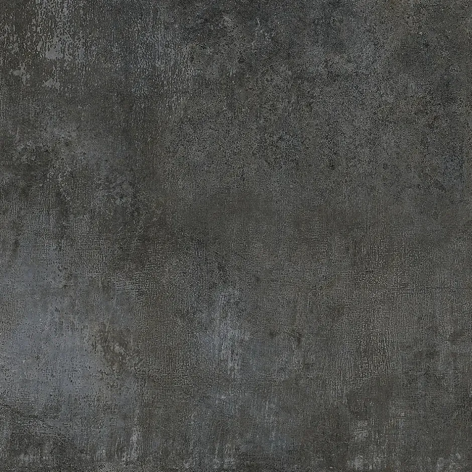 Tinker Carrelage Effet métal Roof noir Lappato 60x60 cm