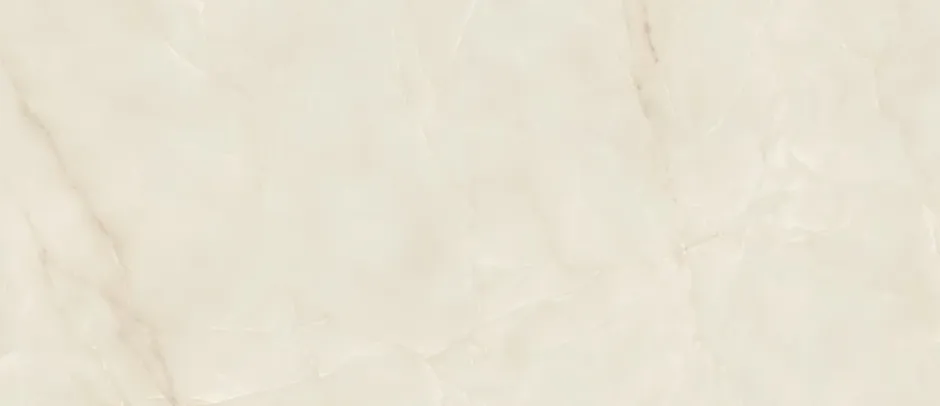 Ro'Ma Carrelage Carrelage effet Onyx Blanc Opalin 278x120x0,6 cm Brillant Nerolio - Mur intérieur (vendu par carton de 3,336 m²) -