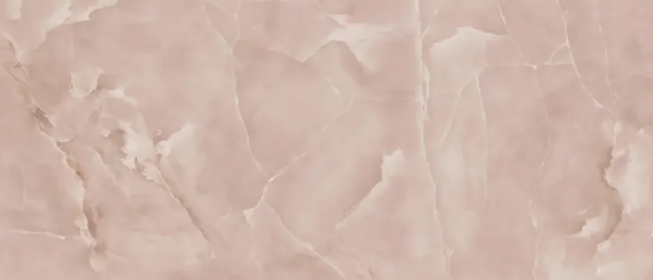 Carrelage effet Onyx Rose Quartz 278x120x0,6 cm Brillant Nerolio - Mur intérieur (vendu par carton de 3,336 m²) --Ro'Ma Carrelage Hot