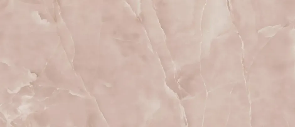 Carrelage effet Onyx Rose Quartz 278x120x0,6 cm Brillant Nerolio - Mur intérieur (vendu par carton de 3,336 m²) --Ro'Ma Carrelage Hot