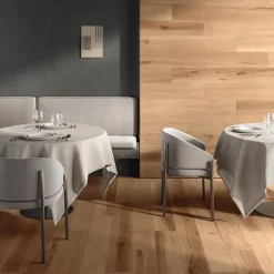 Carrelage effet Parquet Bois Hêtre Castano 150x18,5x0,9 cm Mat Rivaro - Sol et mur intérieur (vendu par carton de 1,11 m²) - RO'MA-Ro'Ma Carrelage New