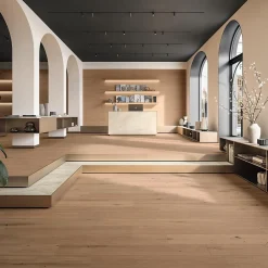 Ro'Ma Carrelage Carrelage effet Parquet Bois Chêne Antico Rustic 120x20x0,9 cm Mat Cedrano - Sol et mur intérieur (vendu par carton de 1,44 m²) -