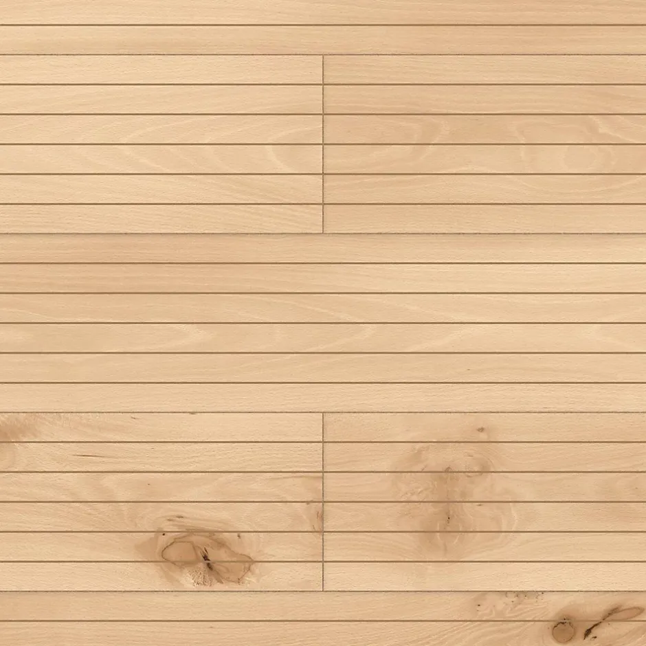 Ro'Ma Carrelage Carrelage effet Parquet Bois Hêtre Natural Linea 150x18,5x0,9 cm Mat Rivaro - Sol et mur intérieur (vendu par carton de 1,11 m²) -