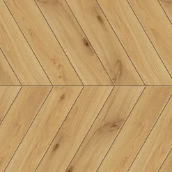 Ro'Ma Carrelage Carrelage effet Parquet Bois Chêne Brun Chevron Pointe de Hongrie 45x32,5x0,95 cm Mat Bravino - Sol et mur intérieur (vendu par ca