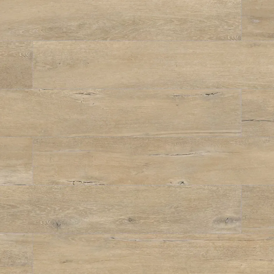 Ro'Ma Carrelage Carrelage effet Parquet Bois Brun Brut 151x24x0,9 cm In&Out Lunerol - Sol et mur intérieur et Sol extérieur -