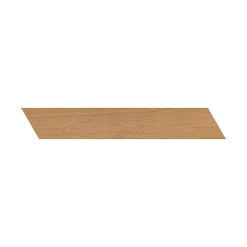 Carrelage effet Parquet Bois Chêne Cannella Chevron Pointe de Hongrie 45x7,5x0,9 cm Mat Cedrano - Sol et mur intérieur (vendu par-Ro'Ma Carrelage Outlet