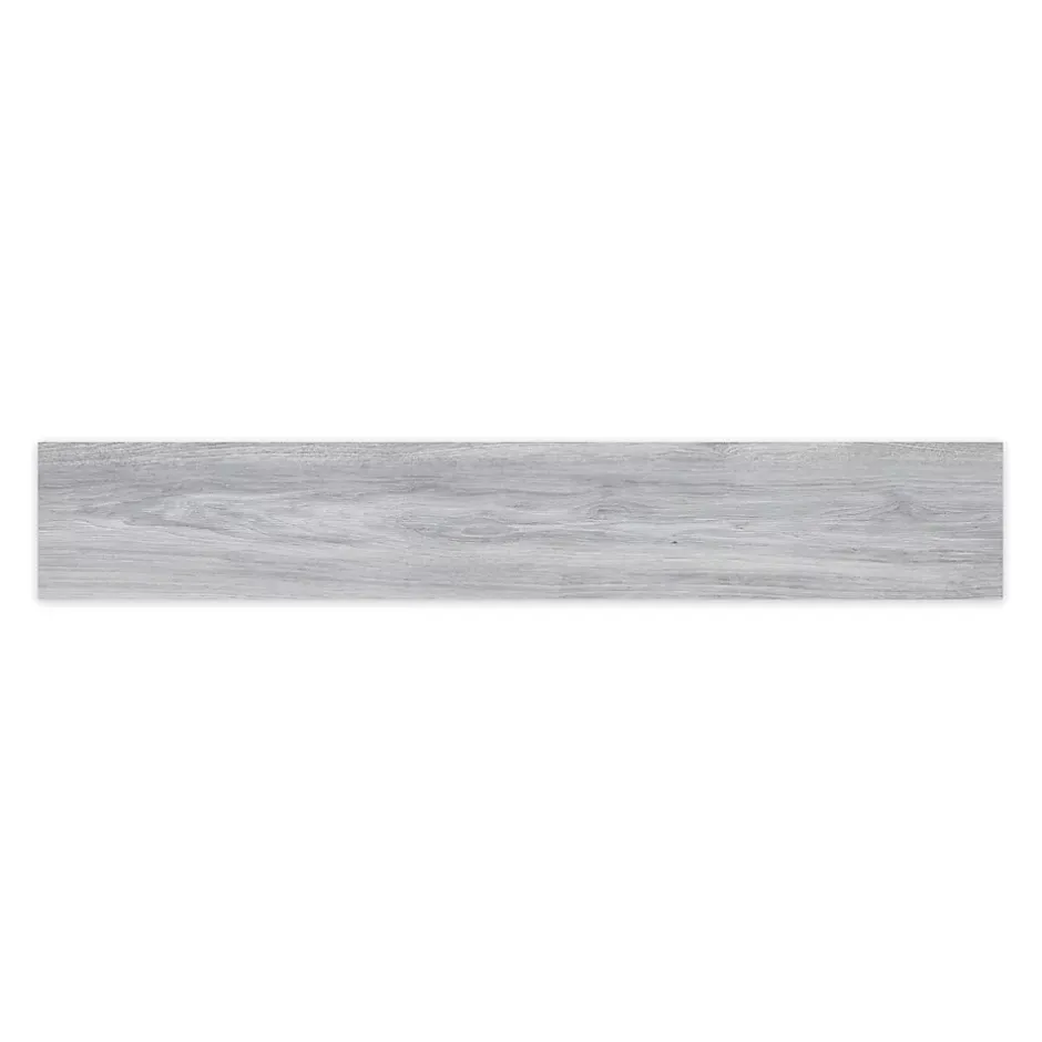 Ro'Ma Carrelage Carrelage effet Parquet Bois Chêne Gris 121x19,5x0,9 cm In&Out Valdoro - Sol et mur intérieur et Sol extérieur -