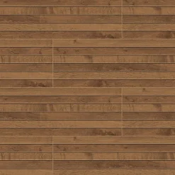 Carrelage effet Parquet Bois Chêne Cognac Stripe 75x18,5x0,9 cm Mat Lorenta - Sol et mur intérieur (vendu par carton de 0,555 m²)-Ro'Ma Carrelage Clearance