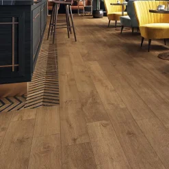 Ro'Ma Carrelage Carrelage effet Parquet Bois Chêne Cognac Chevron Pointe de Hongrie 29,4x28,7x0,95 cm Mat Lorenta - Sol et mur intérieur (vendu pa