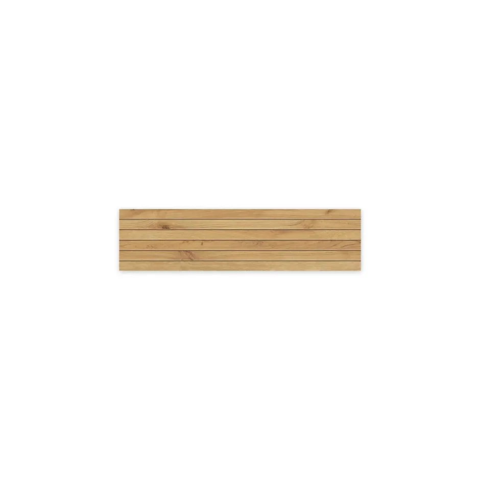 Carrelage effet Parquet Bois Chêne Brun Stripe 75x18,5x0,9 cm Mat Bravino - Sol et mur intérieur (vendu par carton de 0,555 m²) --Ro'Ma Carrelage