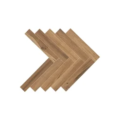 Ro'Ma Carrelage Carrelage effet Parquet Bois Chêne Ambre Bâtons Rompus 41,2x36,2x0,95 cm Mat Tarina - Sol et mur intérieur (vendu par carton de 0,