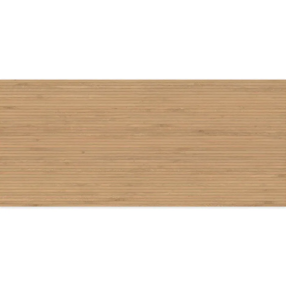 Carrelage effet Parquet Bois Chêne Rovere Linea 278x120x0,6 cm Mat Cedrano - Mur intérieur (vendu par carton de 3,336 m²) - RO'MA-Ro'Ma Carrelage