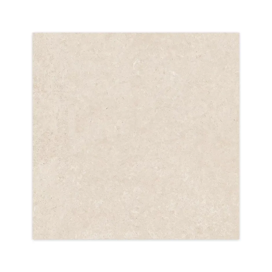 Carrelage effet Pierre Beige Sable 90x90x0,9 cm In&Out Belmorin - Sol et mur intérieur et Sol extérieur --Ro'Ma Carrelage Sale