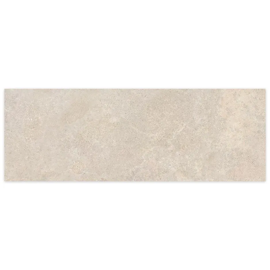 Carrelage effet Pierre Beige Sable 100x33,3x0,86 cm Serdano - Mur intérieur --Ro'Ma Carrelage Best