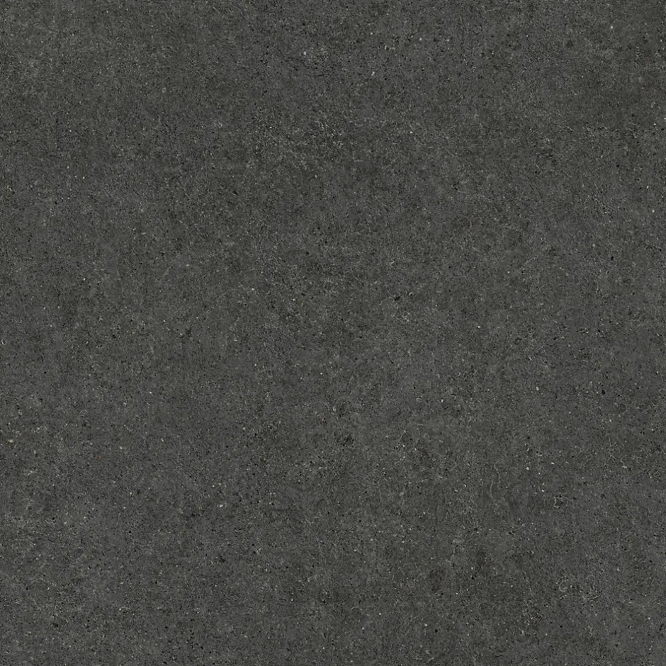 Carrelage effet Pierre Calcaire Gris Carbone 120x120x0,9 cm Mat Domella - Sol et mur intérieur (vendu par carton de 2,88 m²) - RO'-Ro'Ma Carrelage Best