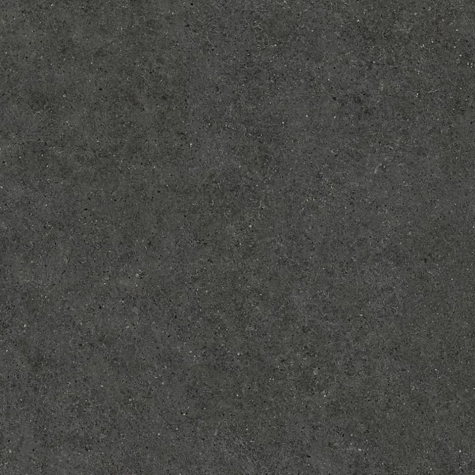 Carrelage effet Pierre Calcaire Gris Carbone 120x120x0,9 cm Mat Domella - Sol et mur intérieur (vendu par carton de 2,88 m²) - RO'-Ro'Ma Carrelage Best