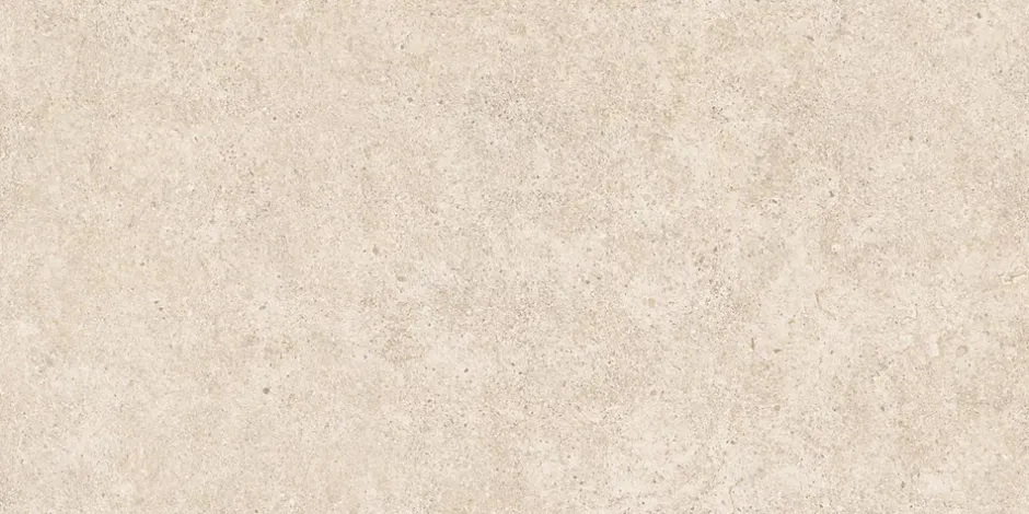 Ro'Ma Carrelage Carrelage effet Pierre Calcaire Beige Ivoire 120x60x0,9 cm Domella - Sol extérieur (vendu par carton de 1,44 m²) -
