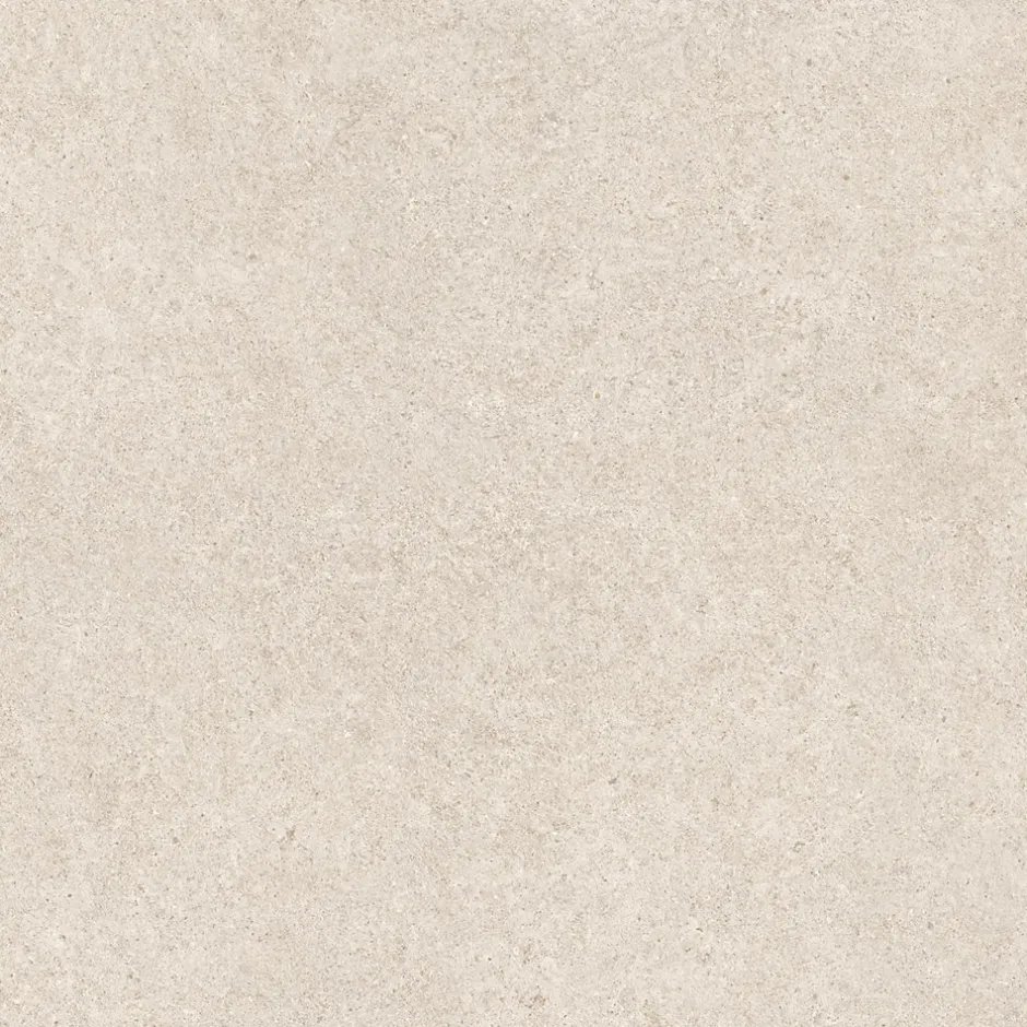 Ro'Ma Carrelage Carrelage effet Pierre Calcaire Blanc Craie 120x120x0,9 cm Mat Domella - Sol et mur intérieur (vendu par carton de 2,88 m²) - RO'M