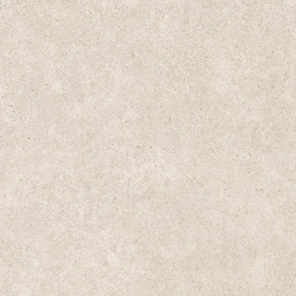 Ro'Ma Carrelage Carrelage effet Pierre Calcaire Blanc Craie 120x120x0,9 cm Mat Domella - Sol et mur intérieur (vendu par carton de 2,88 m²) - RO'M