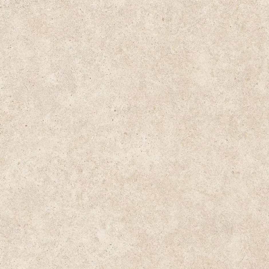 Ro'Ma Carrelage Carrelage effet Pierre Calcaire Beige Ivoire 120x120x0,9 cm Mat Domella - Sol et mur intérieur (vendu par carton de 2,88 m²) - RO'