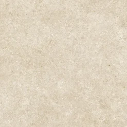 Ro'Ma Carrelage Carrelage effet Pierre Calcaire Beige Sable 80x80x0,9 cm Mat Domella - Sol et mur intérieur (vendu par carton de 1,28 m²) - RO'MA