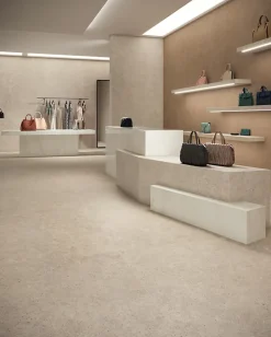 Carrelage effet Pierre Calcaire Beige Ivoire 278x120x0,6 cm Mat Domella - Mur intérieur (vendu par carton de 3,336 m²) - RO'MA CAR-Ro'Ma Carrelage Online