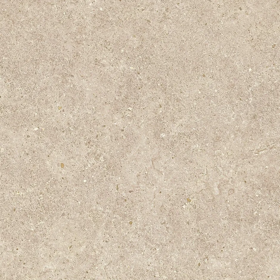 Ro'Ma Carrelage Carrelage effet Pierre Calcaire Beige Sable 60x60x0,9 cm Mat Domella - Sol et mur intérieur (vendu par carton de 1,08 m²) - RO'MA