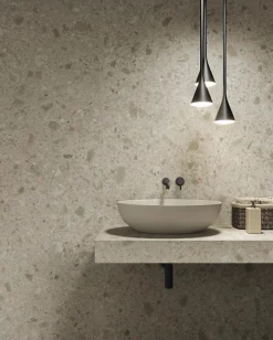 Ro'Ma Carrelage Carrelage effet Pierre Ceppo di Gré Beige 278x120x0,6 cm Mat Massira - Mur intérieur (vendu par carton de 3,336 m²) - RO'MA CARREL