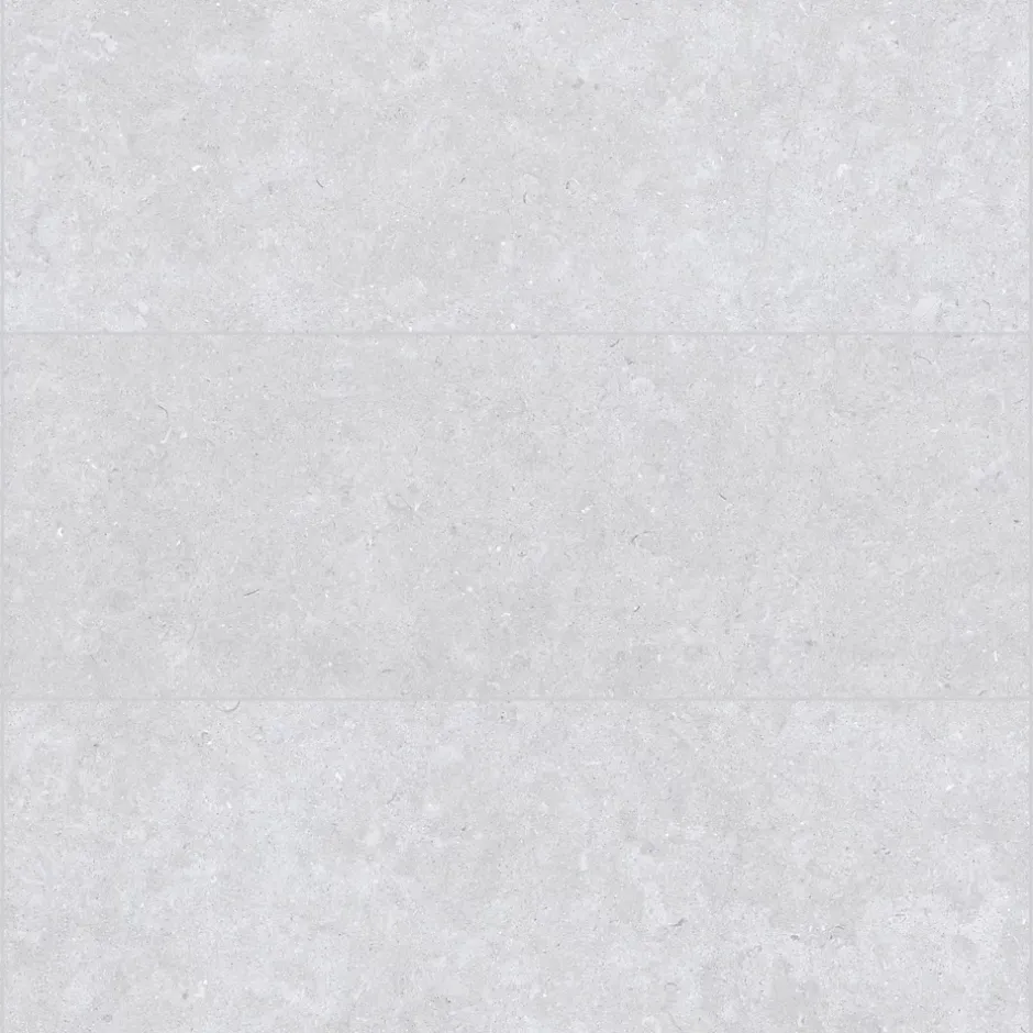 Ro'Ma Carrelage Carrelage effet Pierre 3D Gris Brume Punta 100x33,3x0,98 cm Belmorin - Mur intérieur -