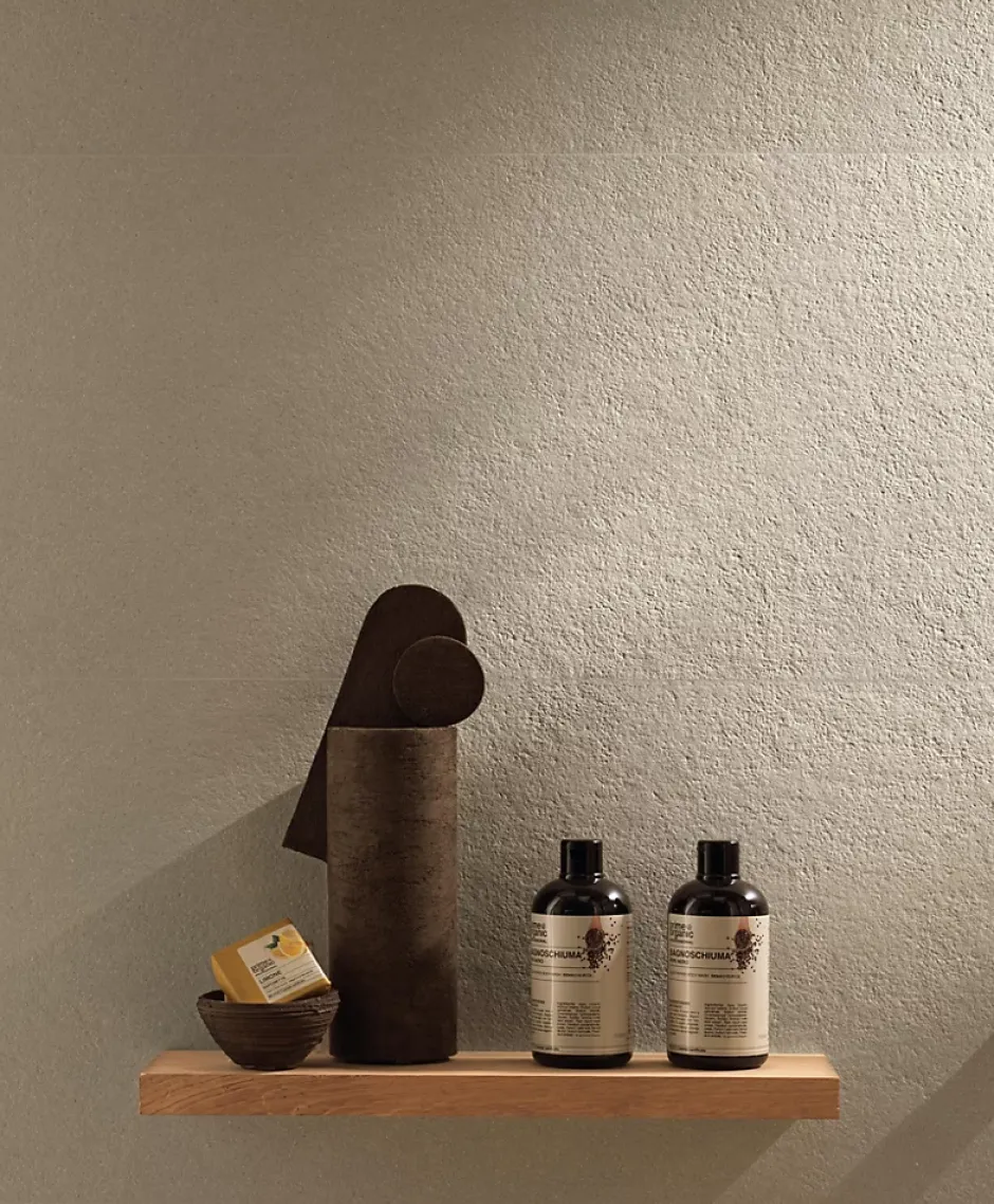 Ro'Ma Carrelage Carrelage effet Pierre 3D Beige Ivoire Granula 80x40x0,85 cm Mat Volenza - Mur intérieur (vendu par carton de 1,28 m²) - RO'MA CAR