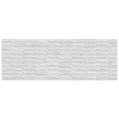 Ro'Ma Carrelage Carrelage effet Pierre 3D Gris Silver 100x33,3x0,98 cm Luzerio - Mur intérieur -
