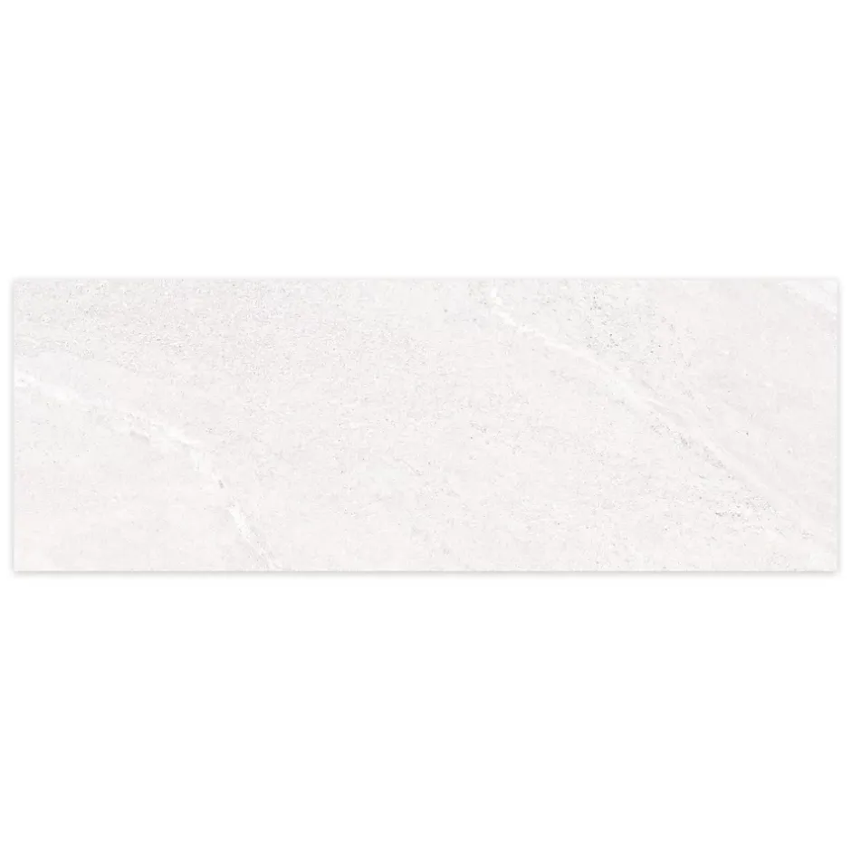 Ro'Ma Carrelage Carrelage effet Pierre Gris Perle 100x33,3x0,86 cm Torvane - Mur intérieur -