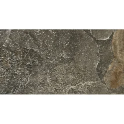 Aelle Carrelage Carrelage effet pierre naturelle de bali 30x60 cm MYK-AS COAL