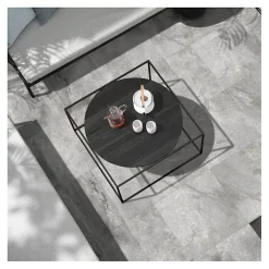 Carrelage effet pierre naturelle de bali 30x60 cm MYK-AS GREY-Aelle Carrelage Outlet