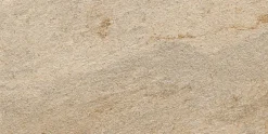 Ro'Ma Carrelage Carrelage effet Pierre Quartzite Beige Doré 120x60x0,9 cm Salvero - Sol extérieur (vendu par carton de 1,44 m²) -