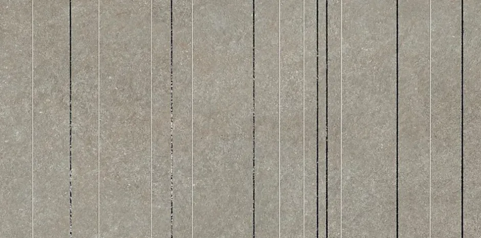 Carrelage effet Pierre Quartzite Gris Cendré Ridge 120x60x0,9 cm Mat Venturo - Mur intérieur (vendu par carton de 1,44 m²) - RO'MA-Ro'Ma Carrelage New