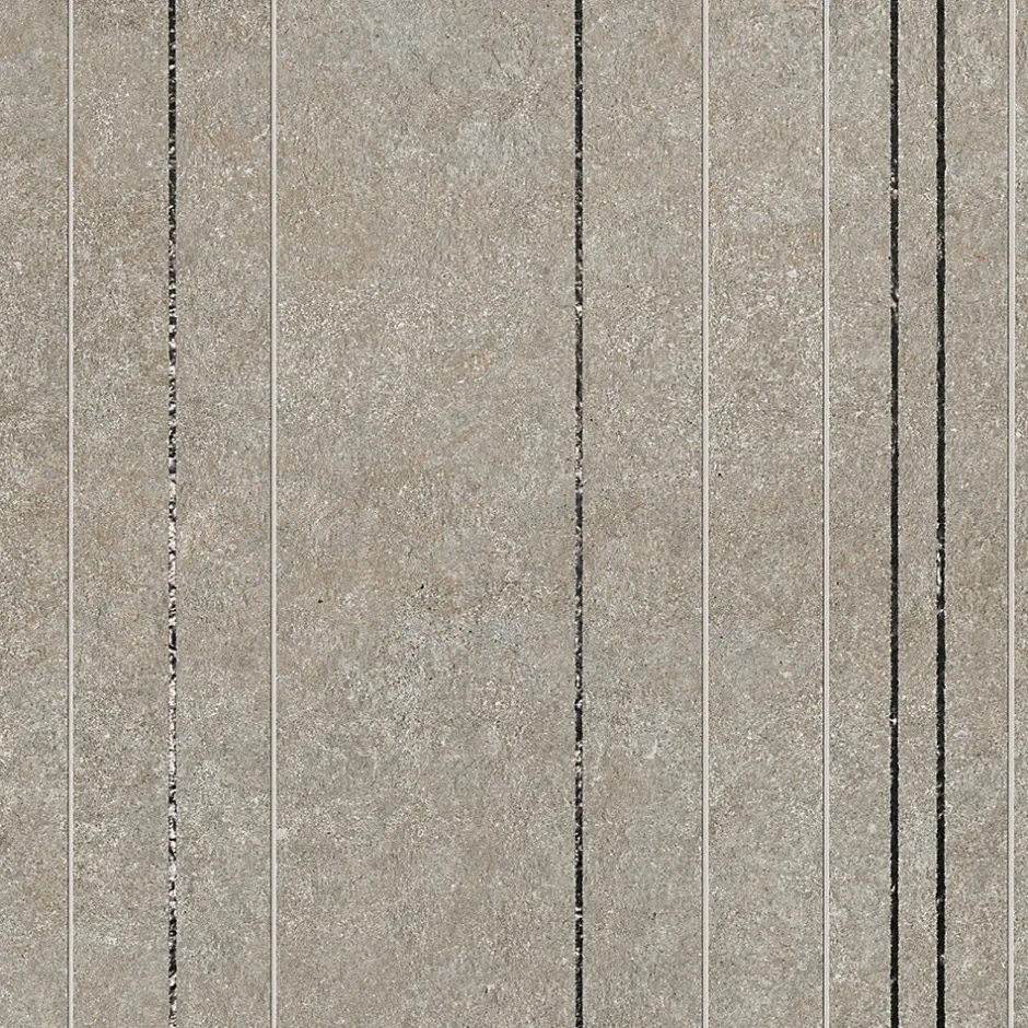 Carrelage effet Pierre Quartzite Gris Cendré Ridge 120x60x0,9 cm Mat Venturo - Mur intérieur (vendu par carton de 1,44 m²) - RO'MA-Ro'Ma Carrelage New